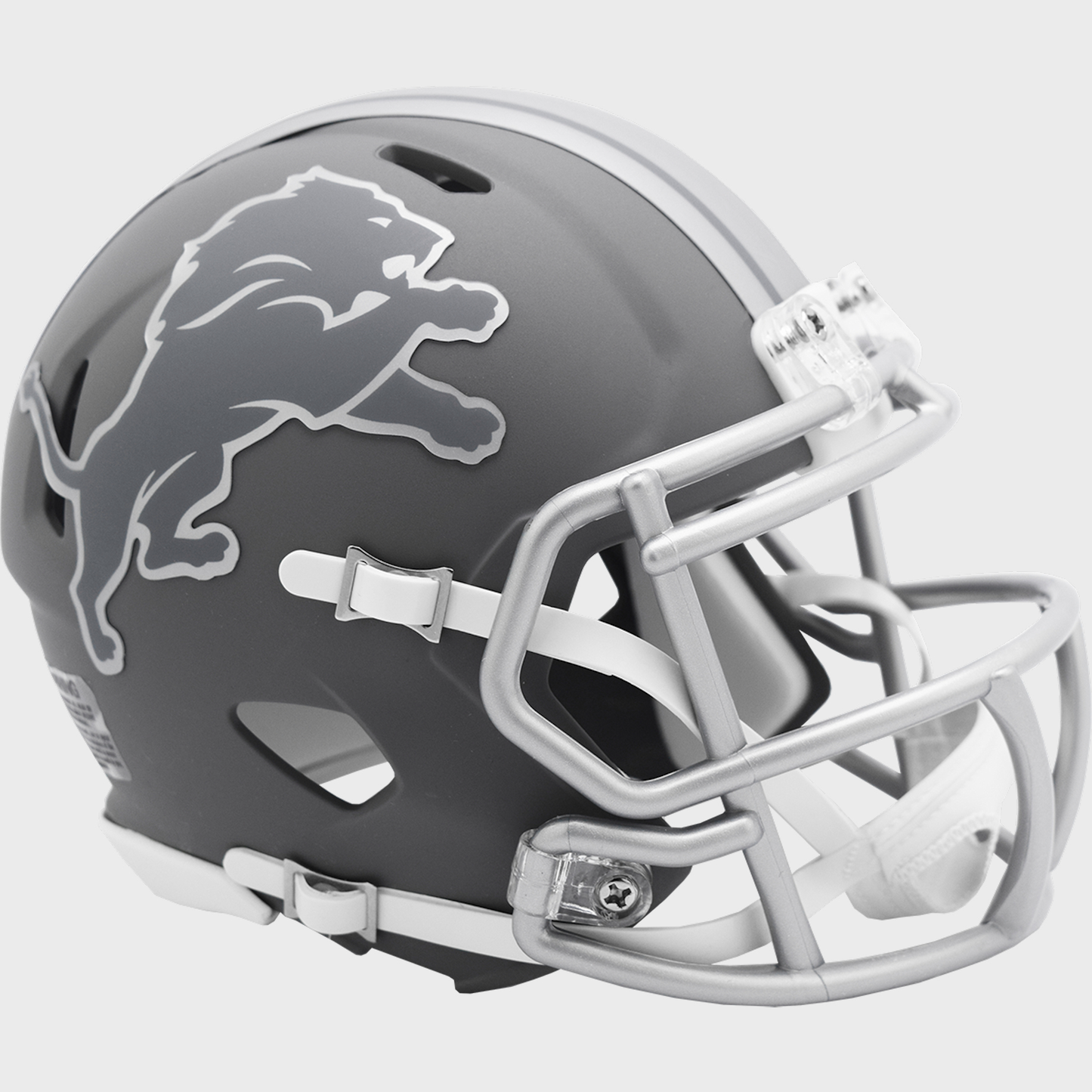 Detroit Lions NFL Mini Speed Football Helmet SLATE