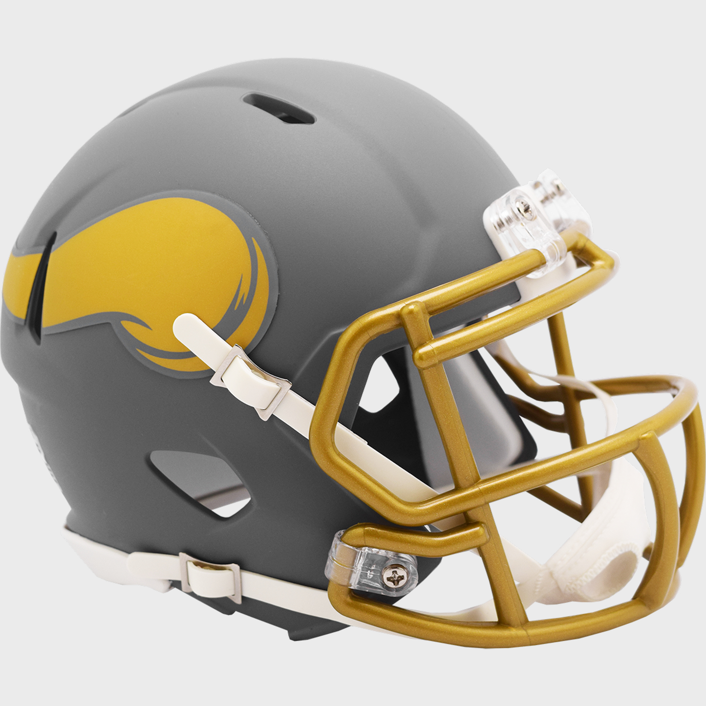 Minnesota Vikings NFL Mini Speed Football Helmet SLATE