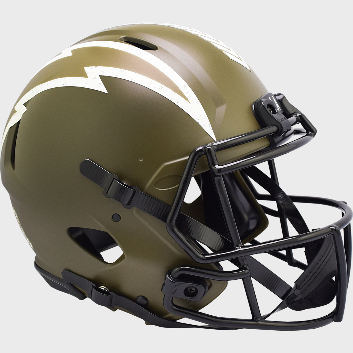 Los Angeles Chargers Speed Football Helmet SALUTE TO SERVICE