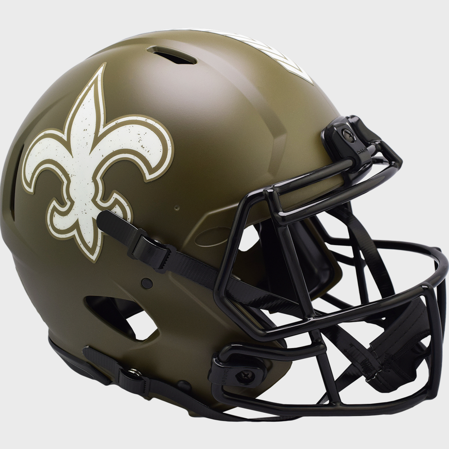 New Orleans Saints Speed Football Helmet SALUTE TO SERVICE SALE