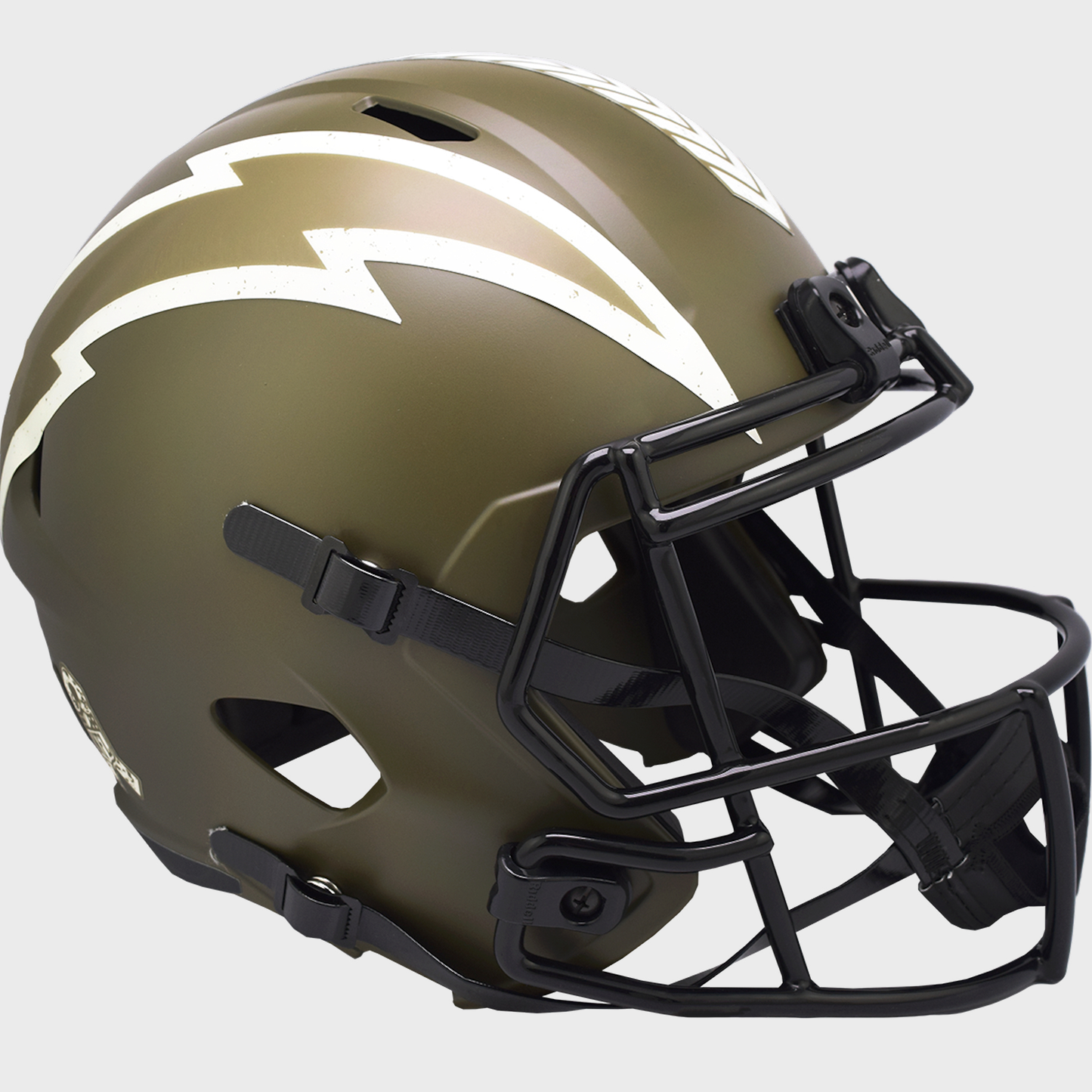 Los Angeles Chargers Speed Replica Football Helmet SALUTE TO SERVICE