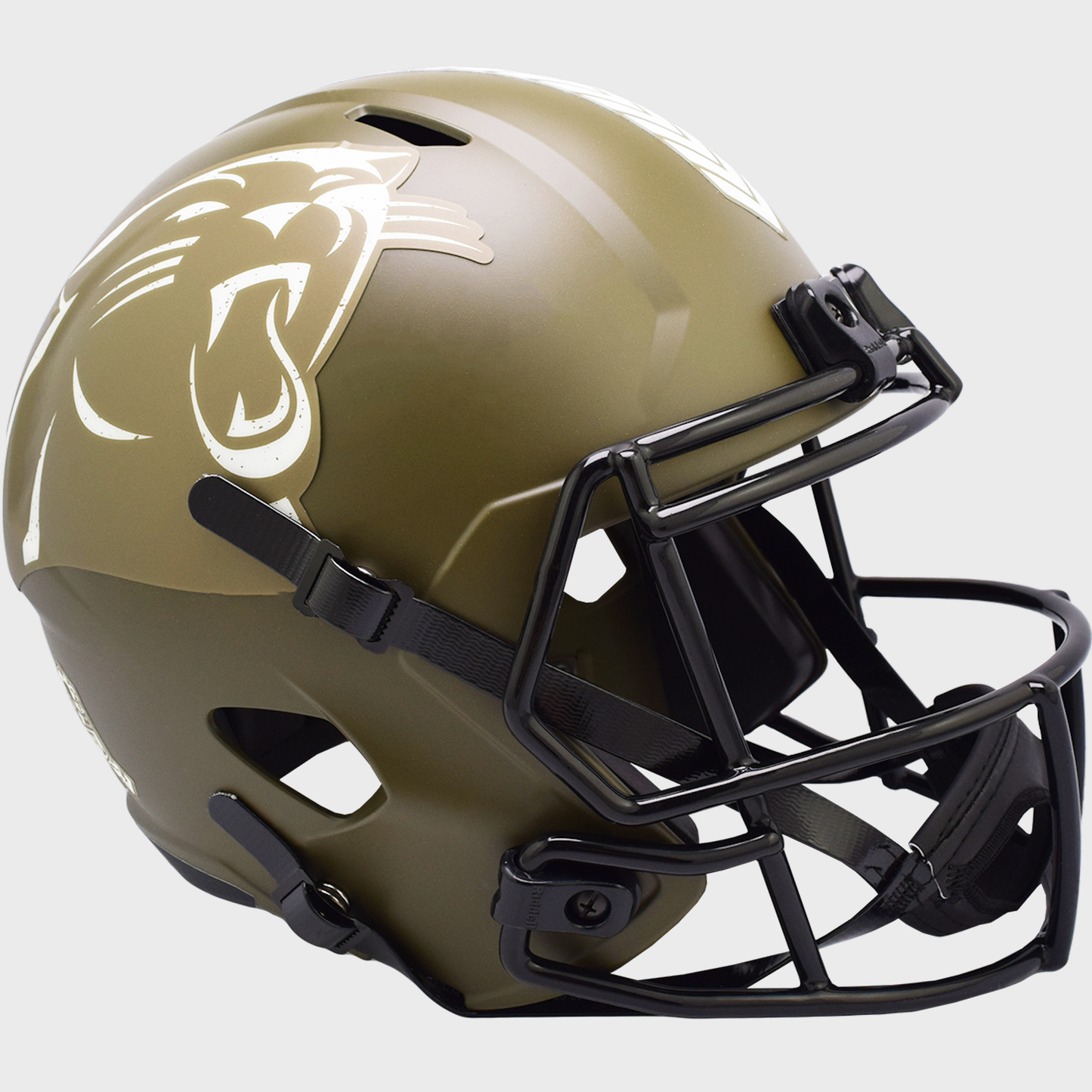 Carolina Panthers Speed Replica Football Helmet SALUTE TO SERVICE SALE