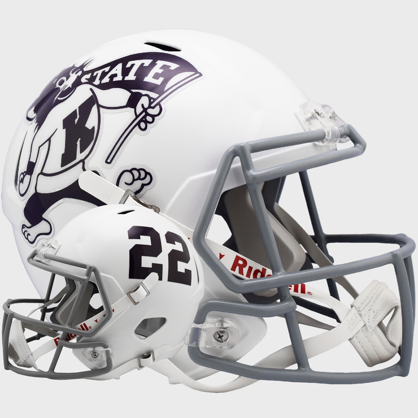 Kansas State Wildcats Speed Replica Football Helmet Willie Wildcat