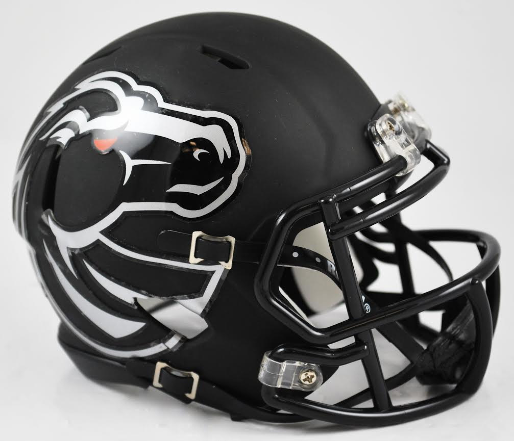 Boise State Broncos NCAA Mini Speed Football Helmet Discontinued
