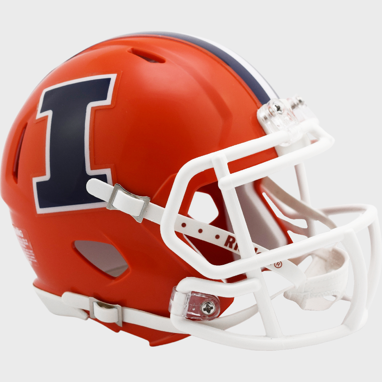 Illinois Fighting Illini NCAA Mini Speed Football Helmet Orange