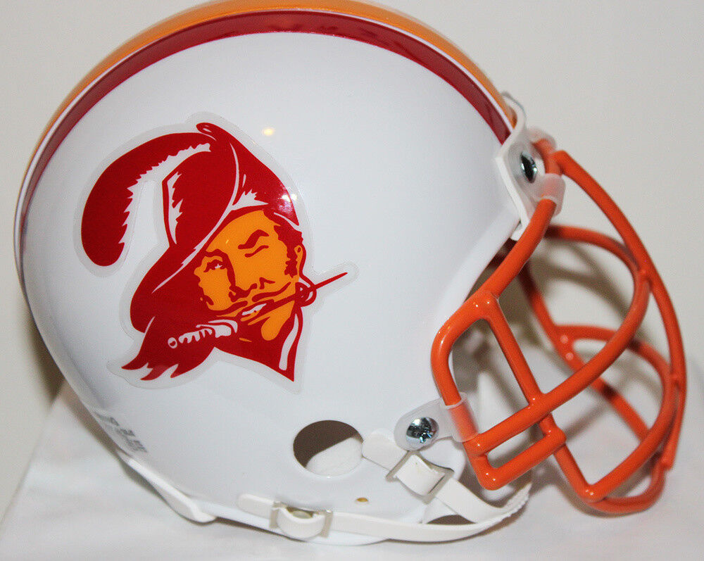 Lee Roy Selmon Tampa Bay Buccaneers Riddell Custom Mini Helmet w/Metal Face Mask