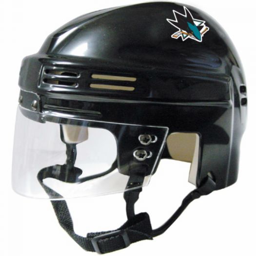 San Jose Sharks Mini Helmet — Black