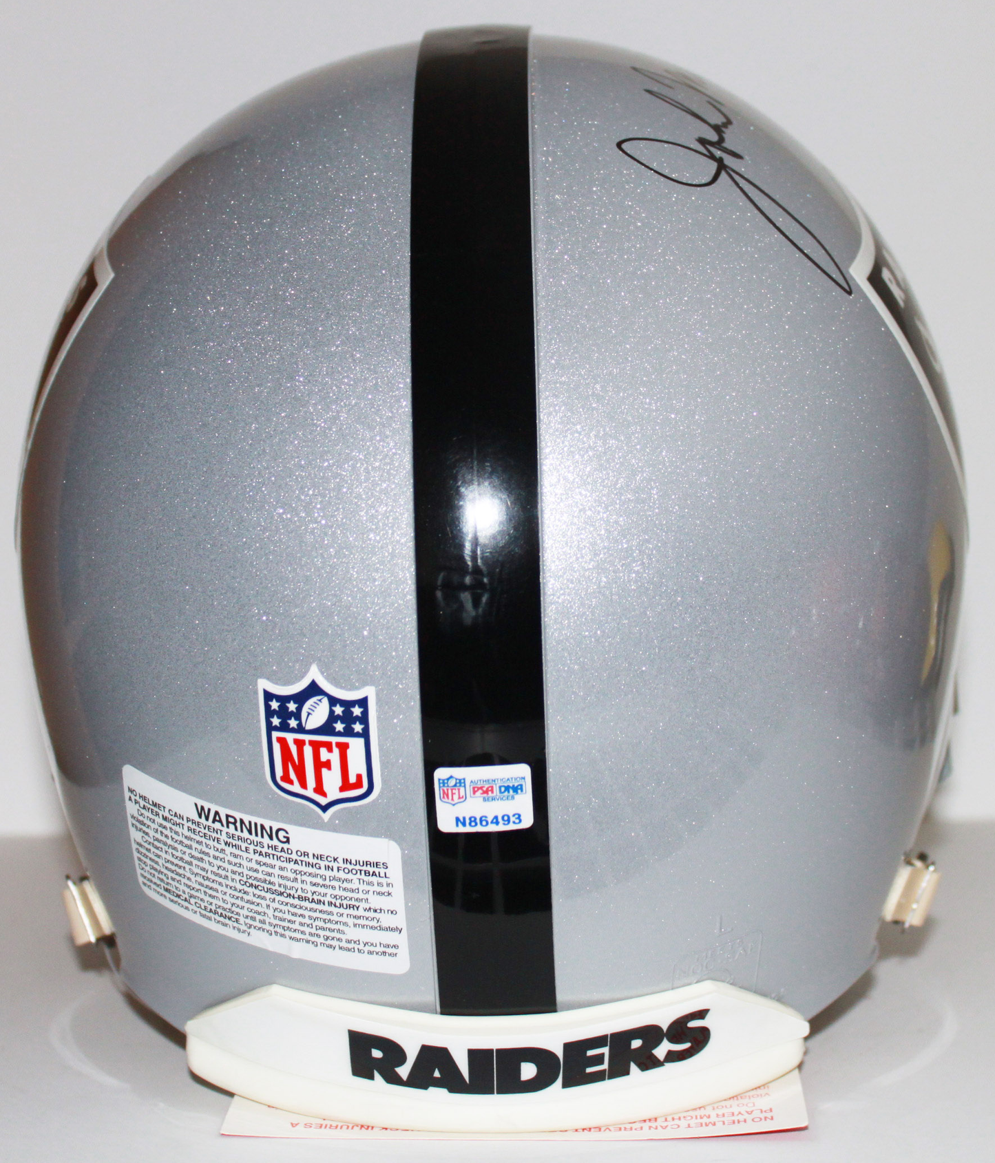 John Madden Oakland Raiders Full Size Proline Helmet