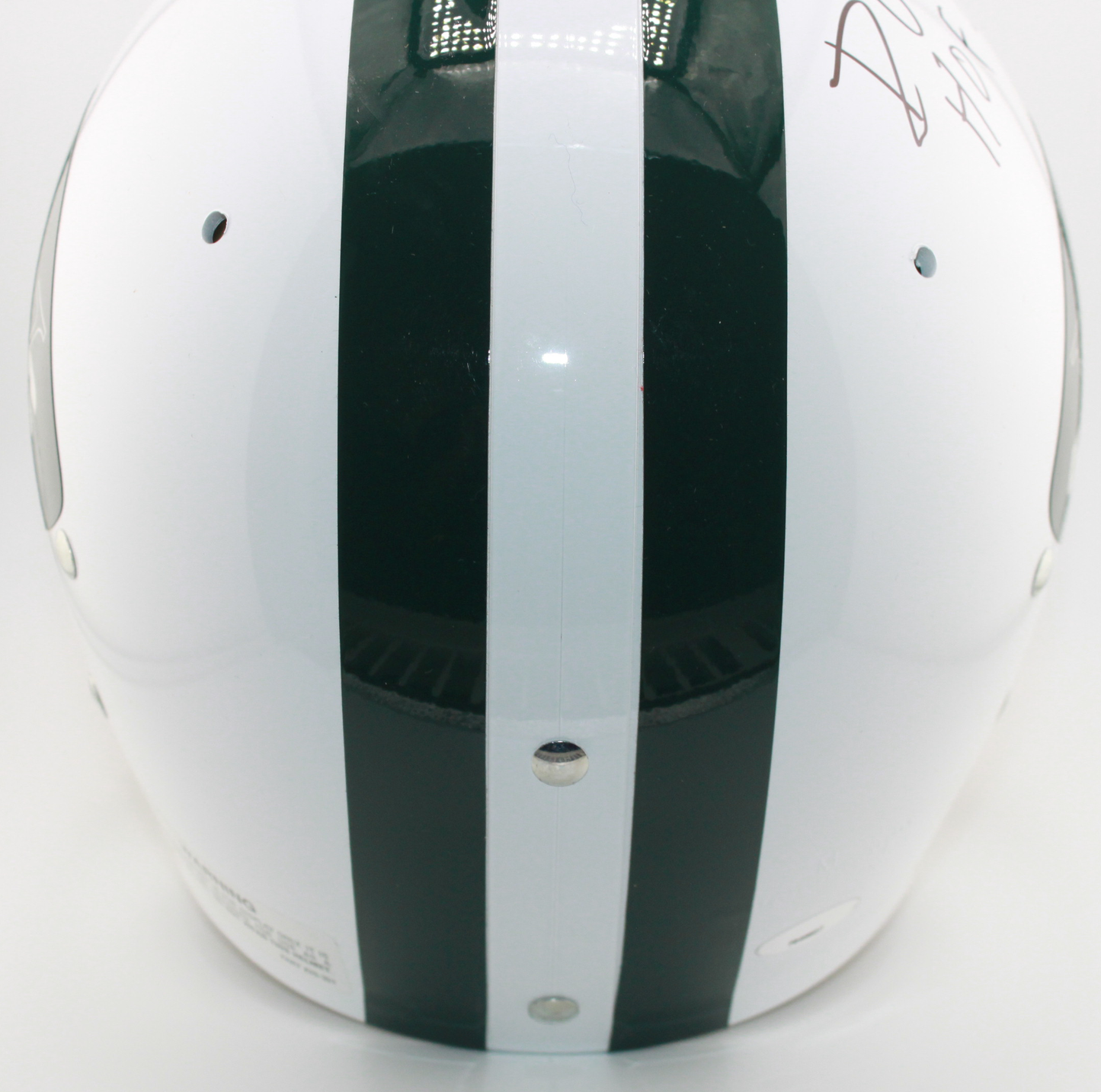 Don Maynard New York Jets Signed TK Suspension Full-Sized Helmet with and Inscription - TriStar