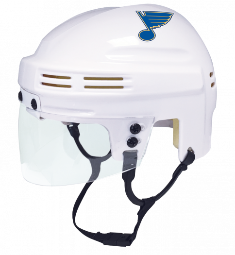 St. Louis Blues Mini Helmet — White