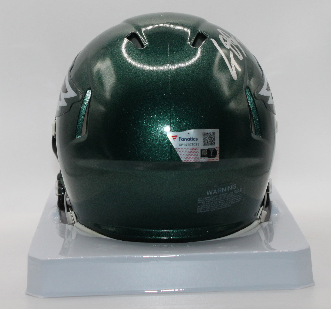Cooper DeJean Philadelphia Eagles Signed Mini Helmet