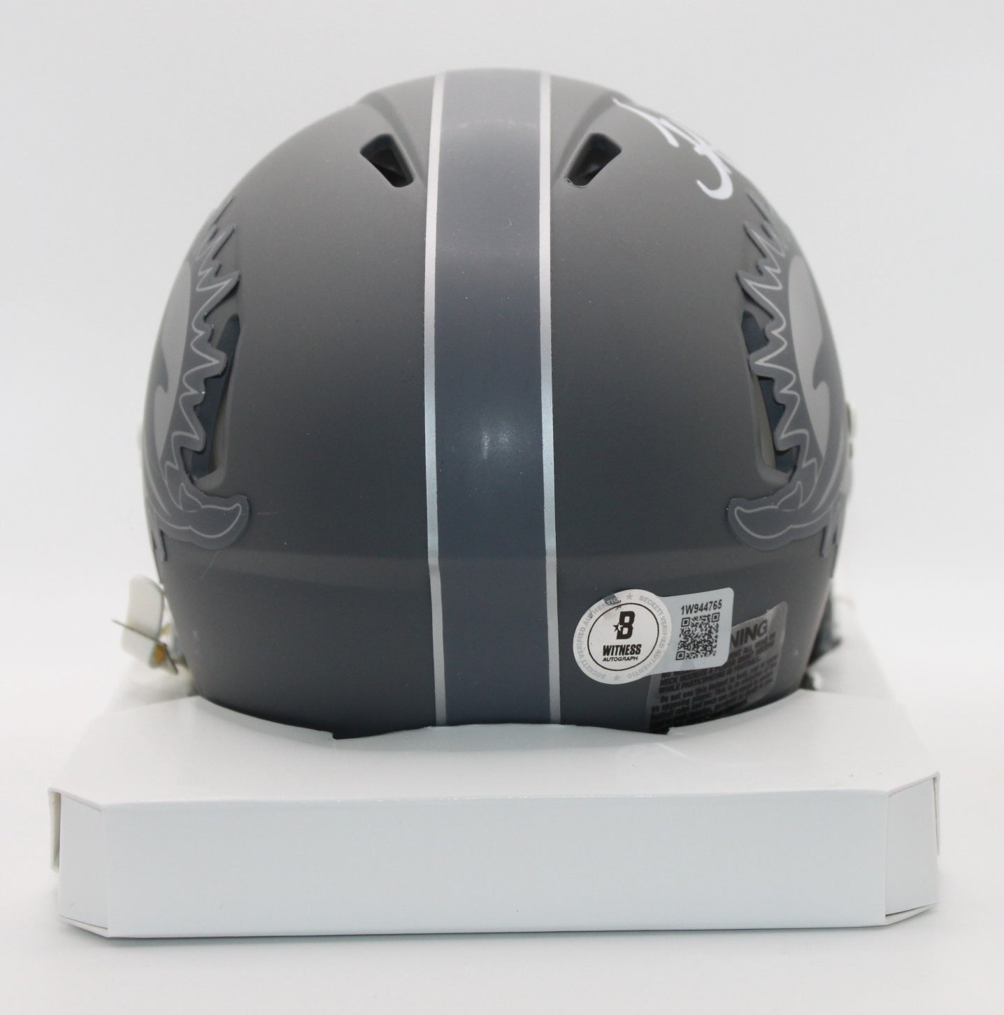 Tyreek Hill Miami Dolphins Signed Slate Mini Helmet