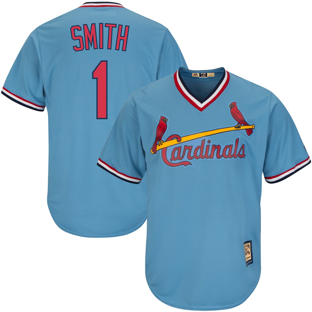 Ozzie Smith St. Louis Cardinals Replica Majestic Player Jersey