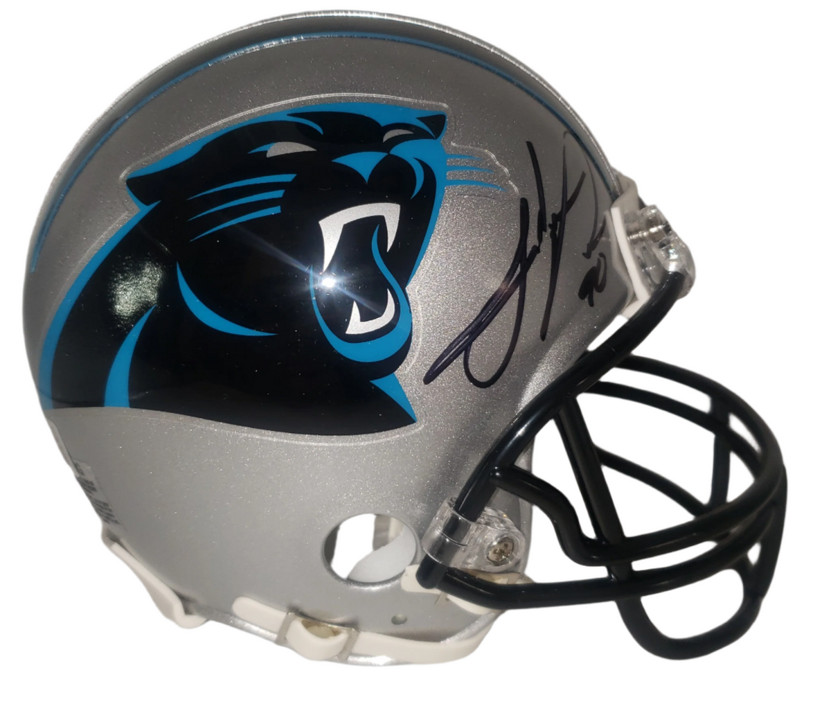 Julius Peppers Signed Carolina Panthers VSR4 Mini Helmet