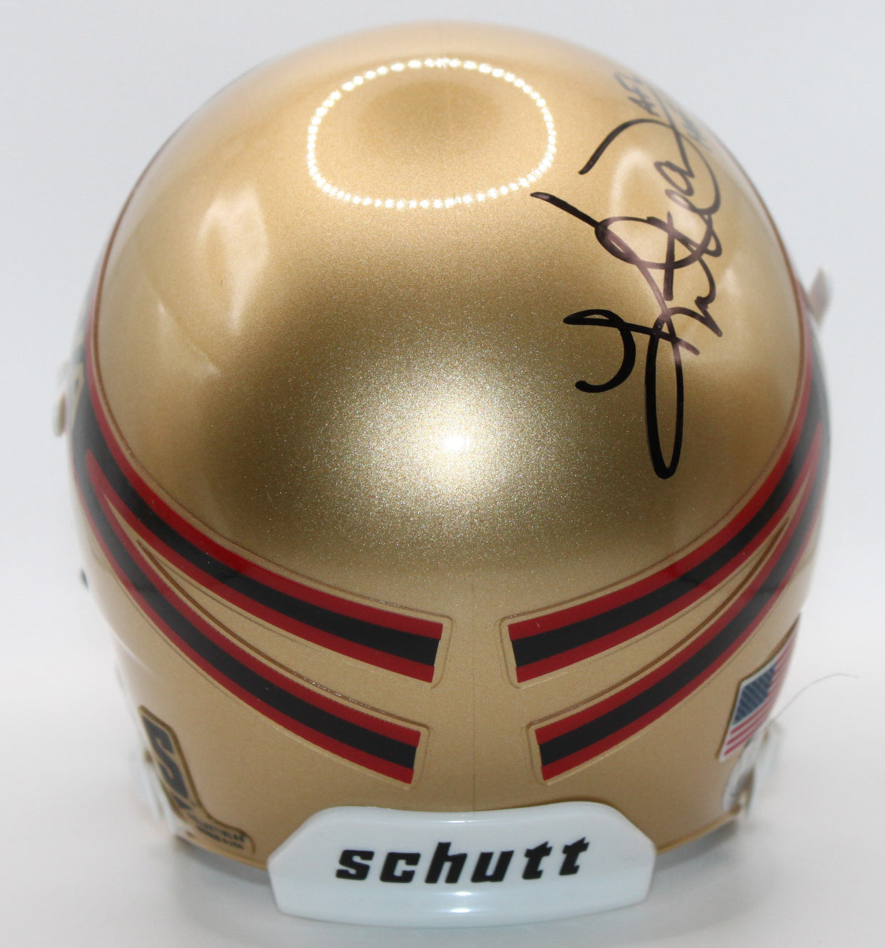 Kurt Warner Iowa Barnstormers Signed Mini Helmet