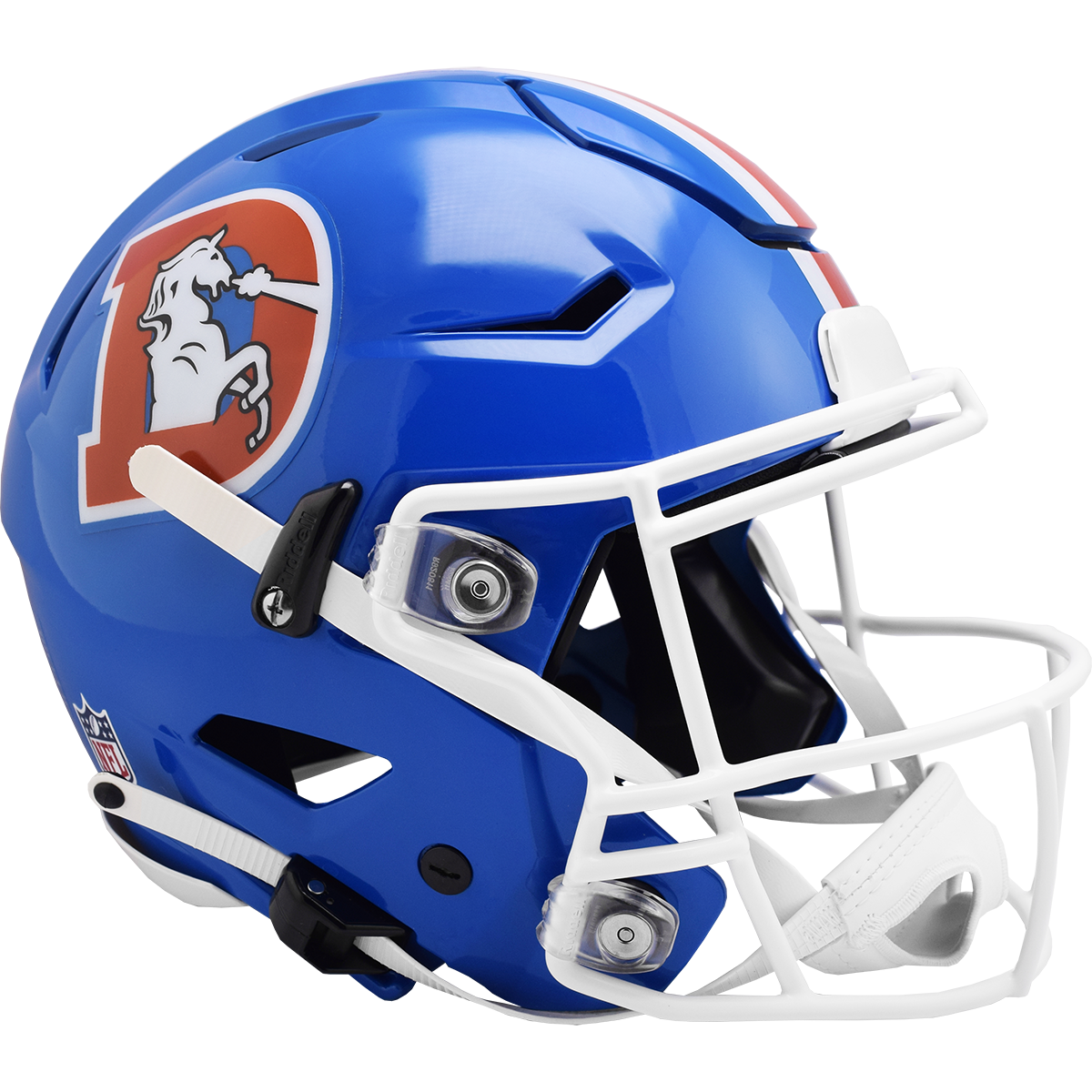 Denver Broncos 1975 to 1996 SpeedFlex Throwback Football Helmet