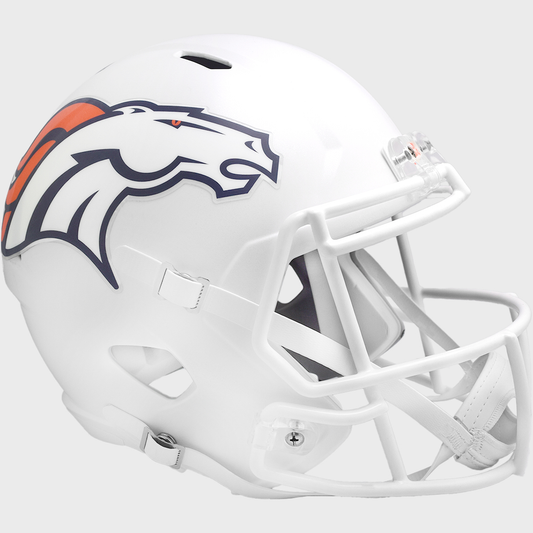 Denver Broncos Speed Replica Football Helmet 2024 NEW