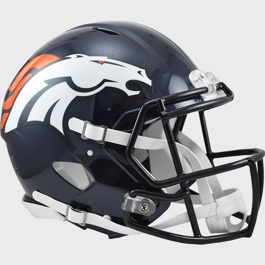 Denver Broncos 1997 to 2023 Speed Throwback Football Helmet