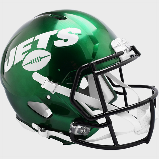 New York Jets 2019 to 2023 Speed Throwback Football Helmet