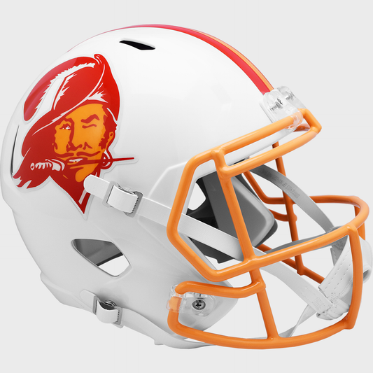 Tampa Bay Buccaneers 1976 to 1996 Speed Replica Throwback Helmet