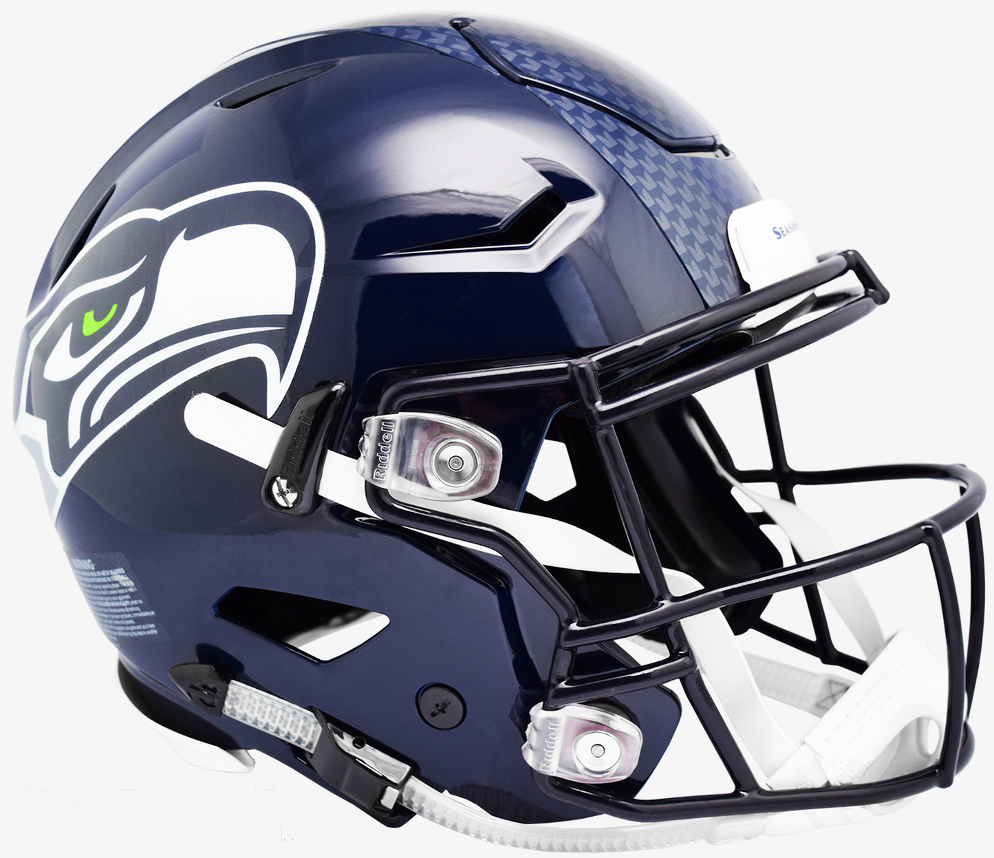 Seattle Seahawks SpeedFlex Football Helmet Matte Navy