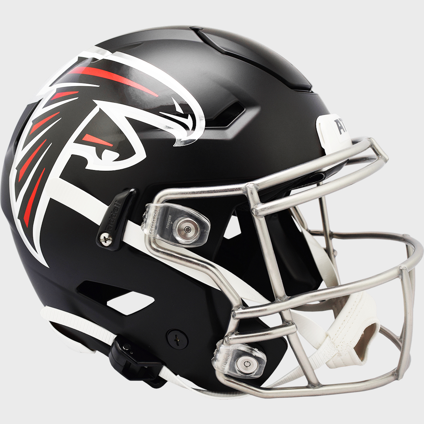 Atlanta Falcons SpeedFlex Football Helmet Satin Nickel Mask