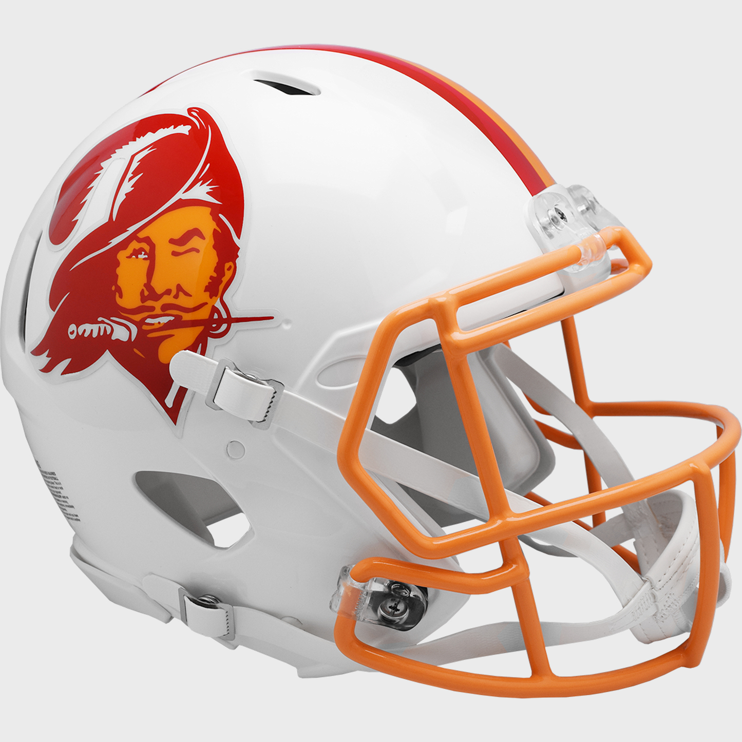 Tampa Bay Buccaneers 1976 to 1996 Speed Throwback Football Helmet