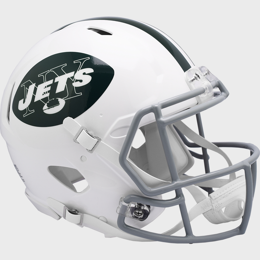 New York Jets 1965 to 1977 Speed Throwback Football Helmet