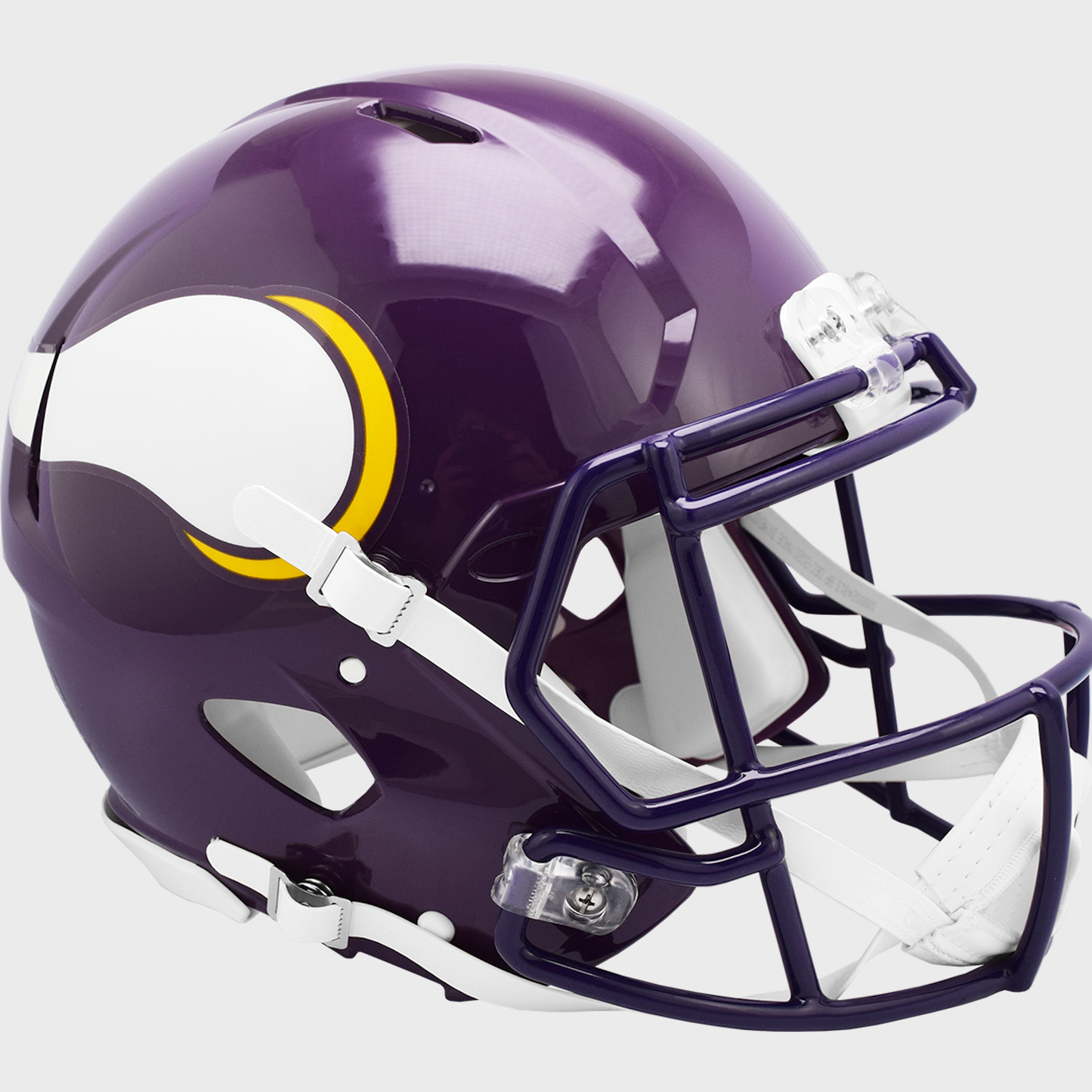 Minnesota Vikings 1983 to 2001 Speed Throwback Football Helmet