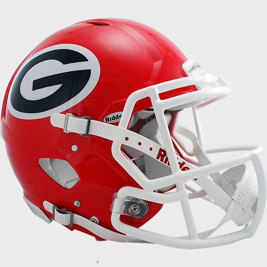 Georgia Bulldogs Speed Football Helmet