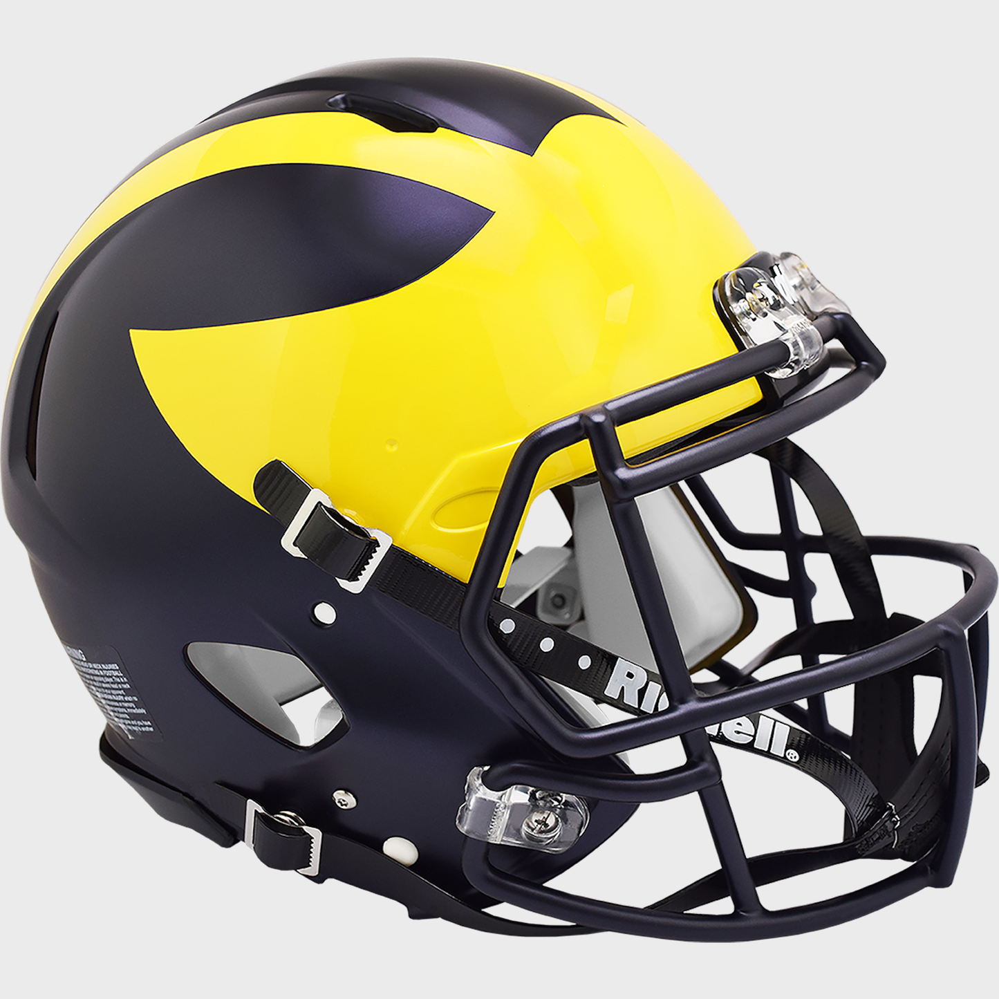 Michigan Wolverines Speed Football Helmet Painted Wings