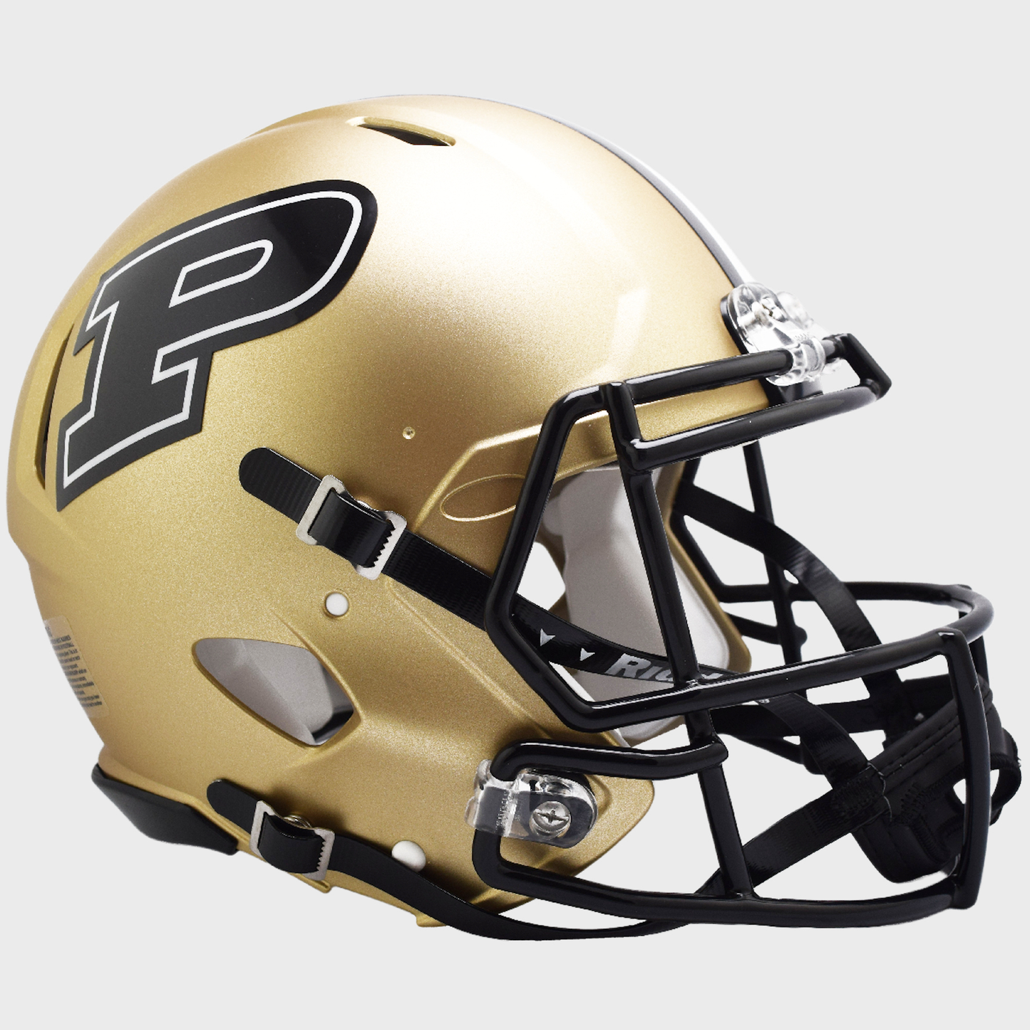 Purdue Boilermakers Speed Football Helmet Gold