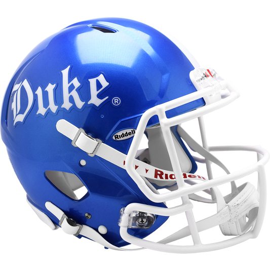 Duke Blue Devils Speed Football Helmet Gothic