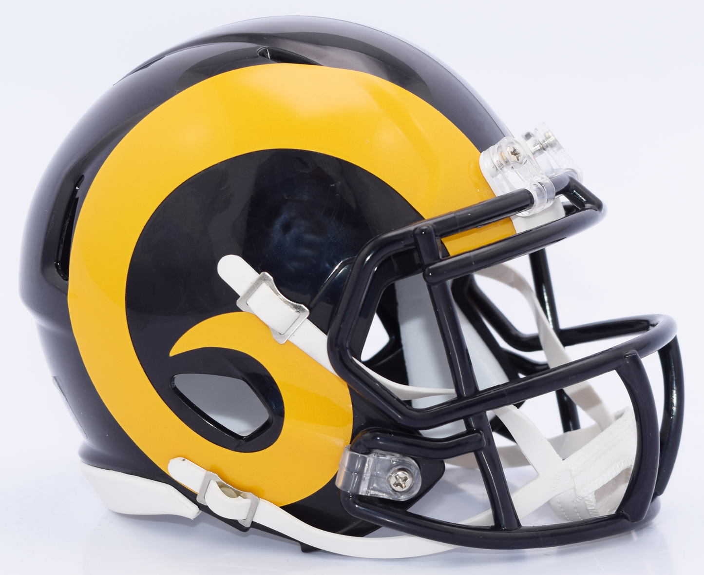 St Louis Rams 1981 to 1999 Riddell Mini Speed Throwback Helmet