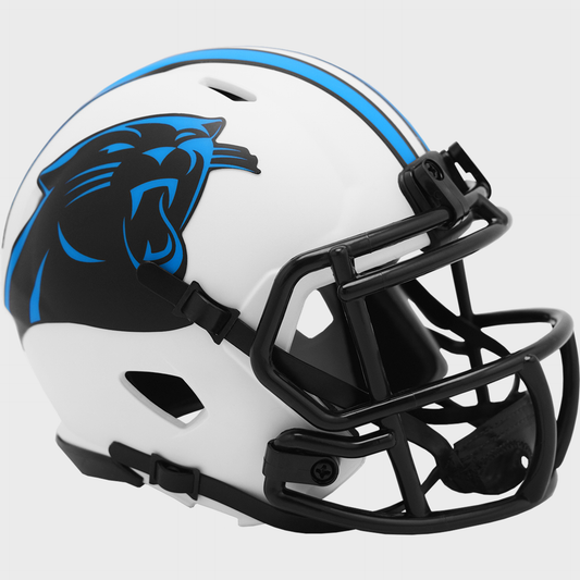 Carolina Panthers NFL Mini Speed Football Helmet LUNAR SALE