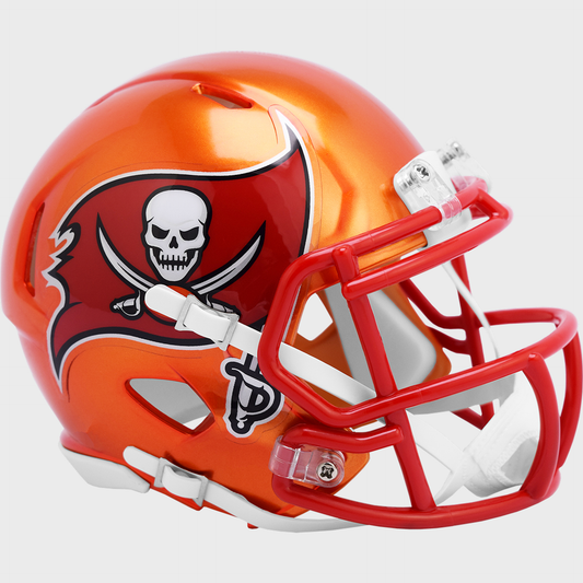 Tampa Bay Buccaneers NFL Mini Speed Football Helmet FLASH