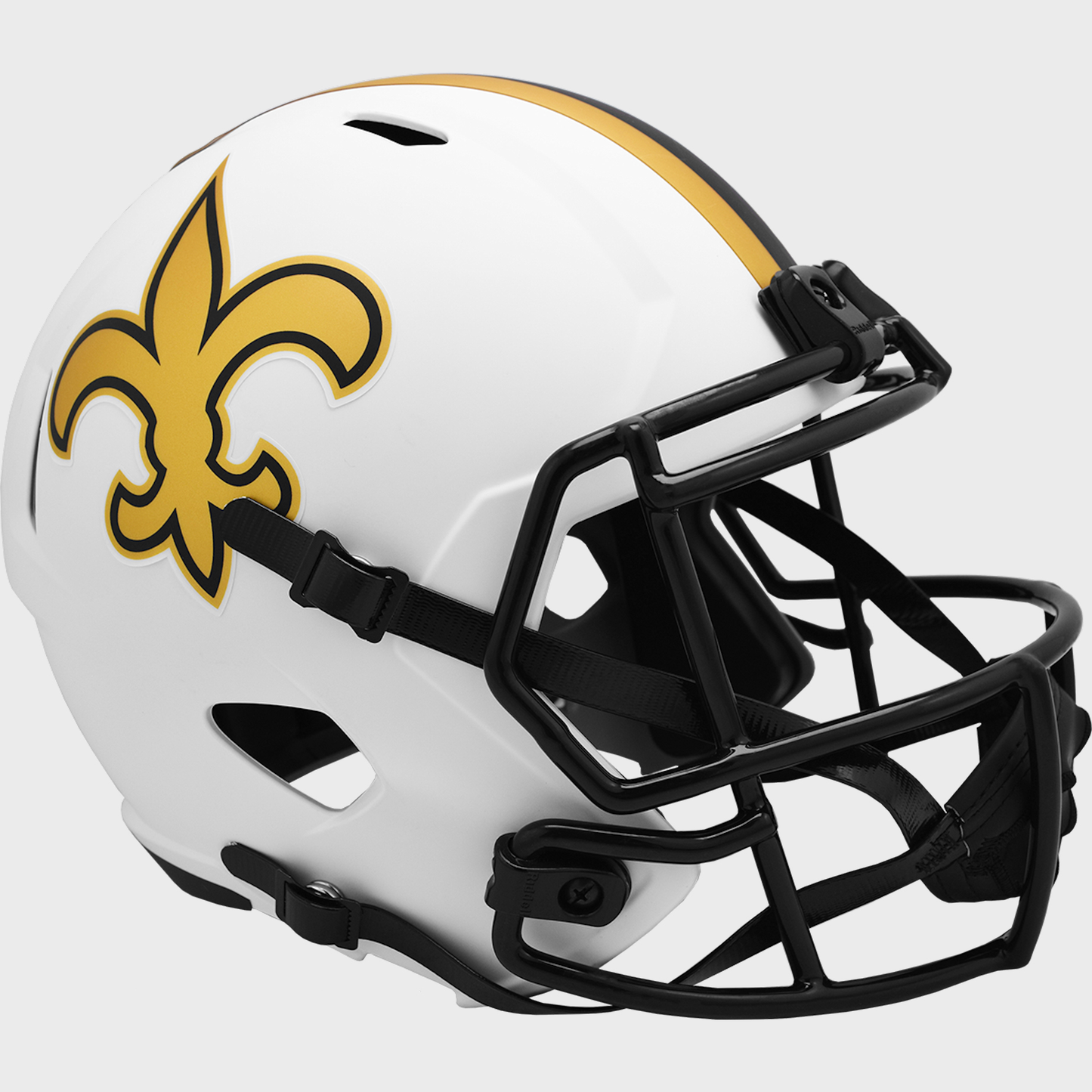 New Orleans Saints Speed Replica Football Helmet LUNAR