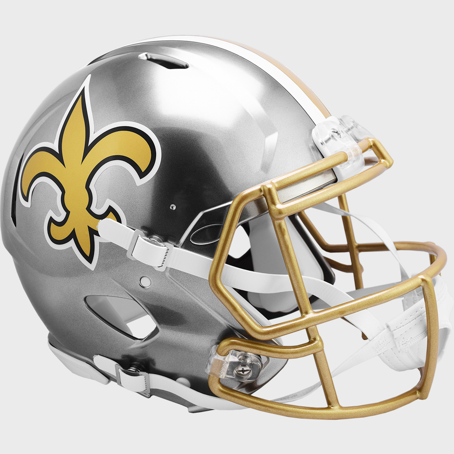New Orleans Saints Speed Football Helmet FLASH