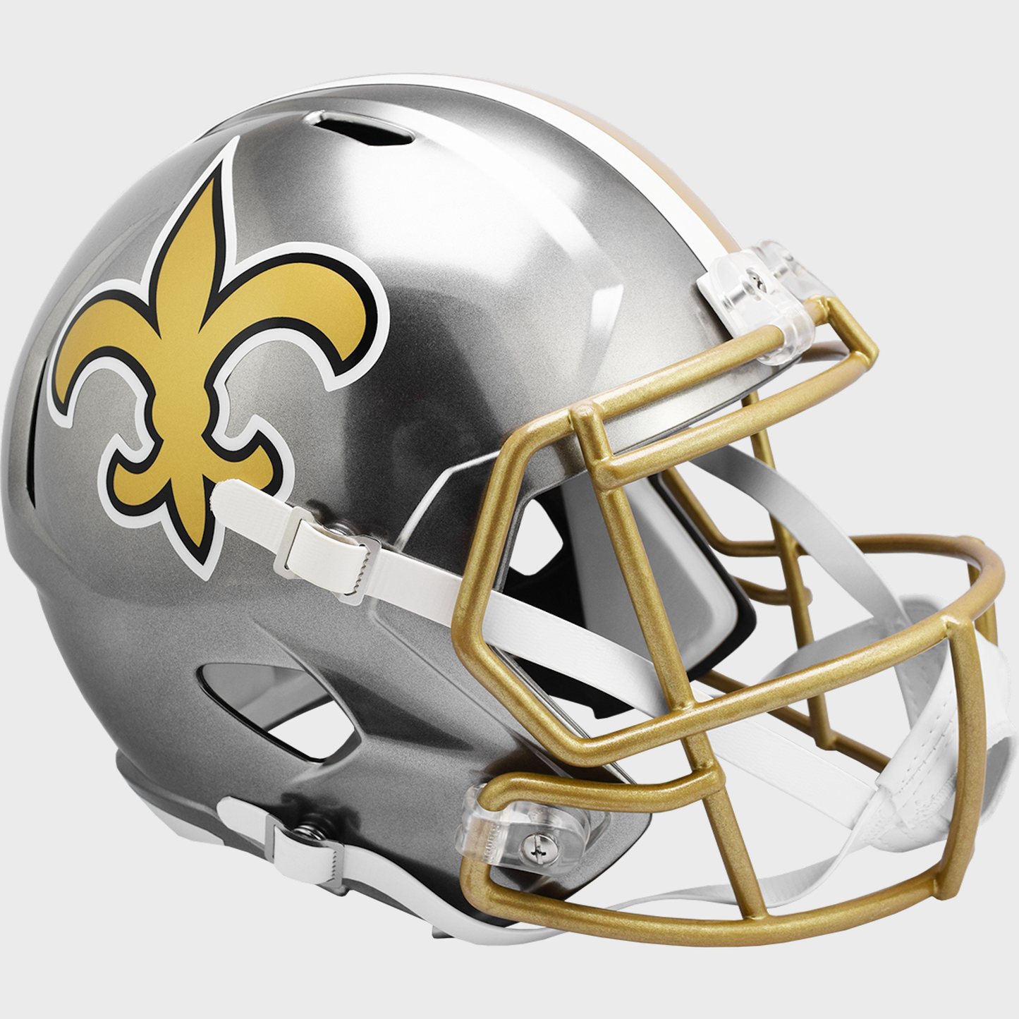 New Orleans Saints Speed Replica Football Helmet FLASH