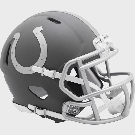 Indianapolis Colts NFL Mini Speed Football Helmet SLATE