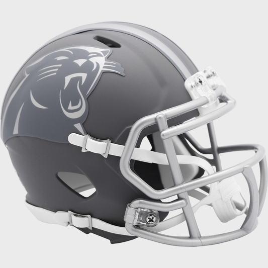 Carolina Panthers NFL Mini Speed Football Helmet SLATE