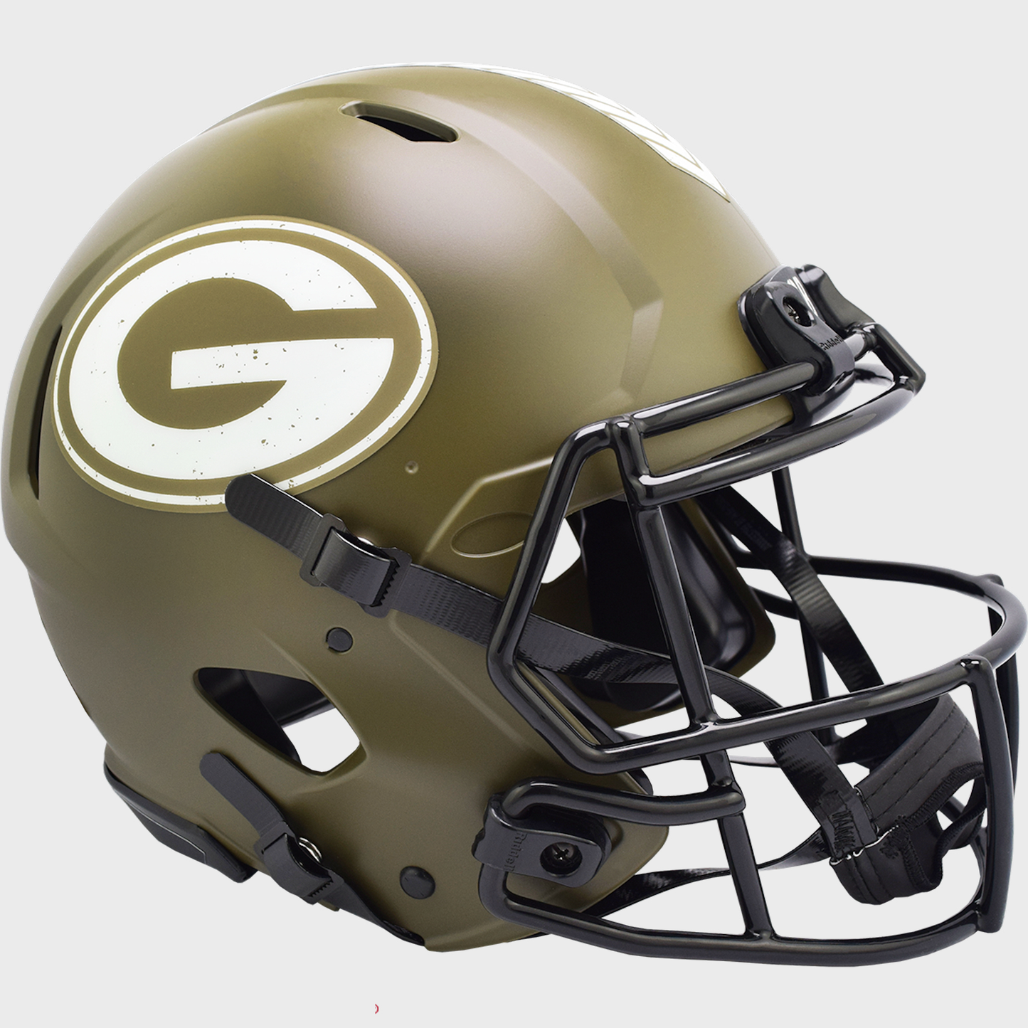 Green Bay Packers Speed Football Helmet SALUTE TO SERVICE SALE