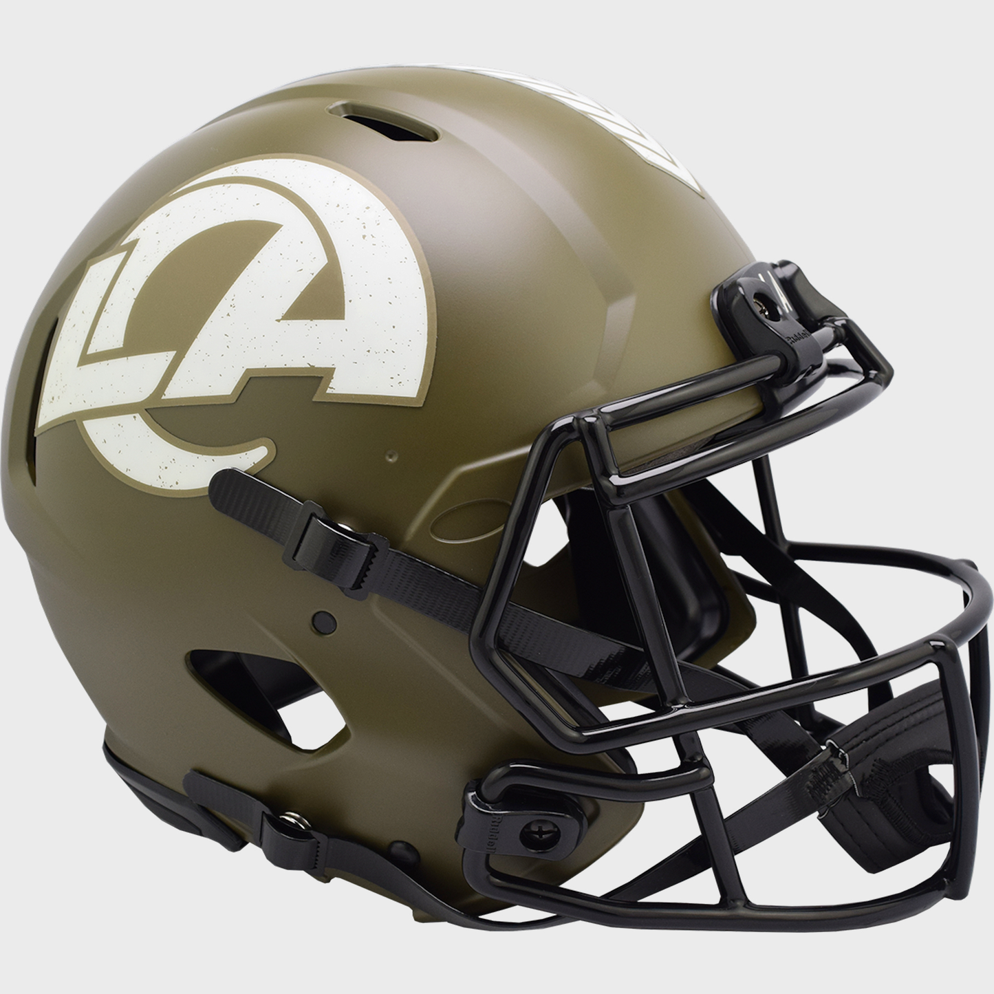 Los Angeles Rams Speed Football Helmet SALUTE TO SERVICE SALE