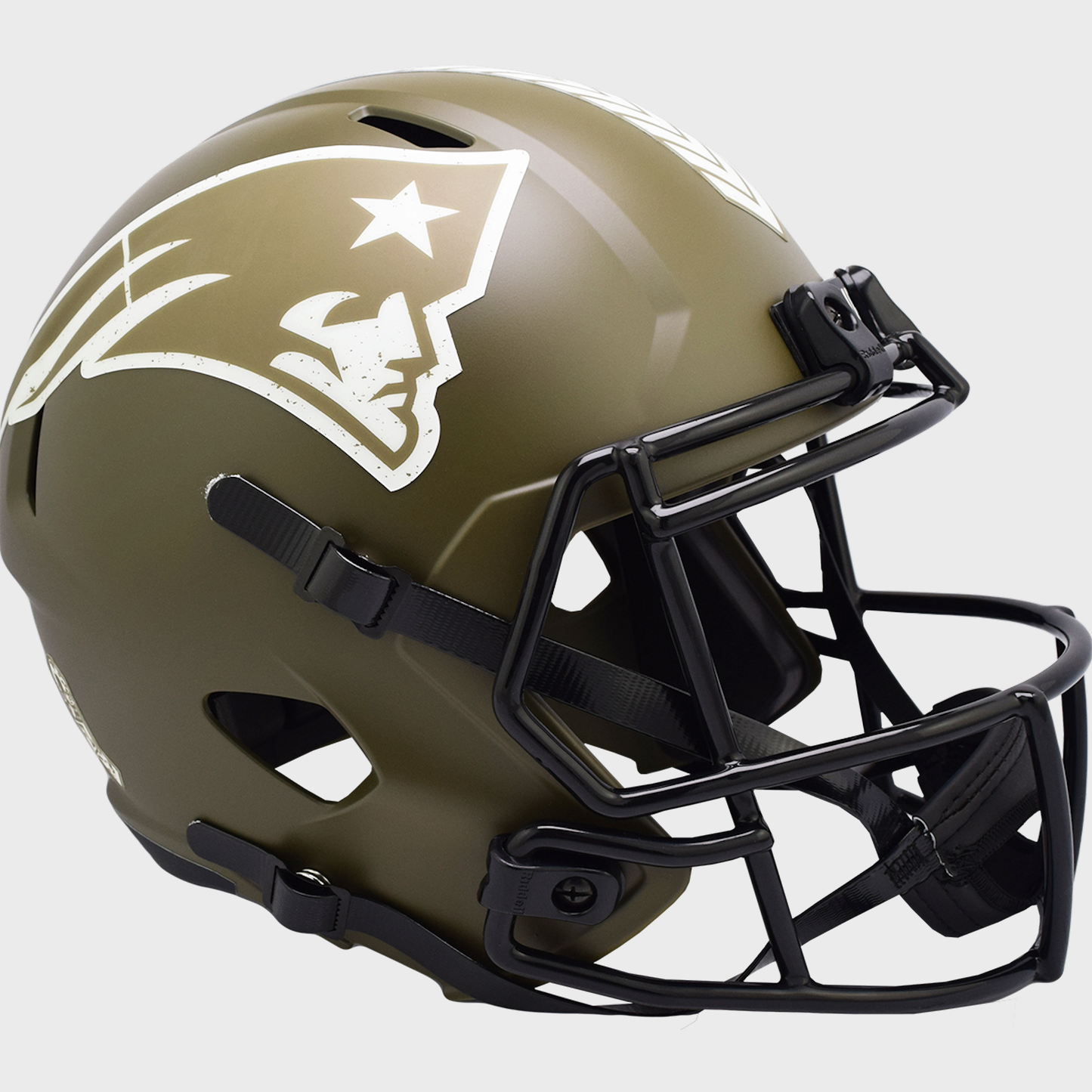 New England Patriots Speed Replica Football Helmet SALUTE TO SERVICE