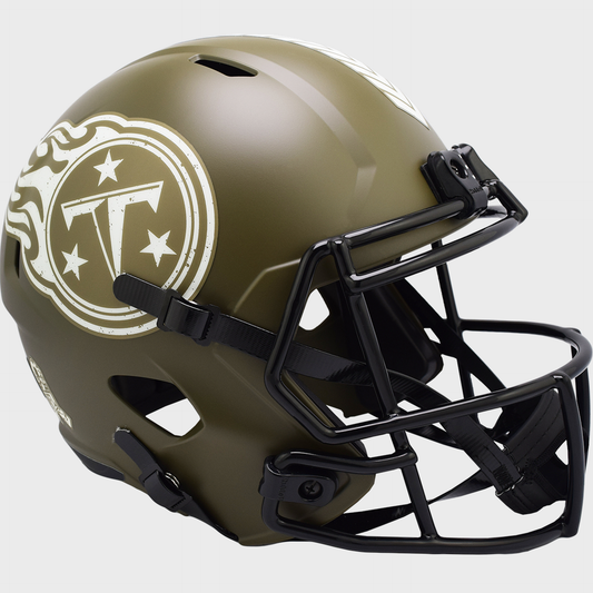 Tennessee Titans Speed Replica Football Helmet SALUTE TO SERVICE SALE