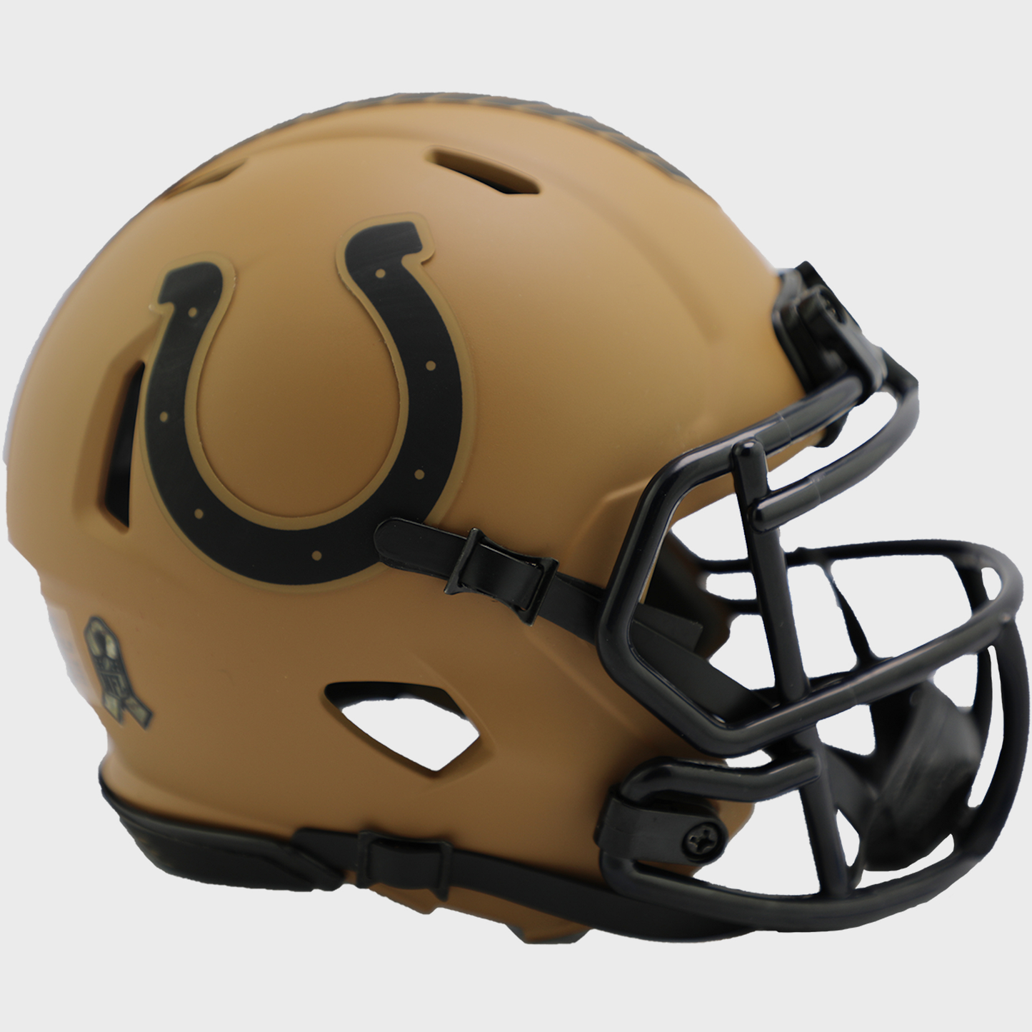 Indianapolis Colts NFL Mini Speed Football Helmet SALUTE TO SERVICE 2