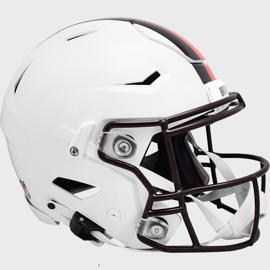 Cleveland Browns SpeedFlex Football Helmet 2023 White Out