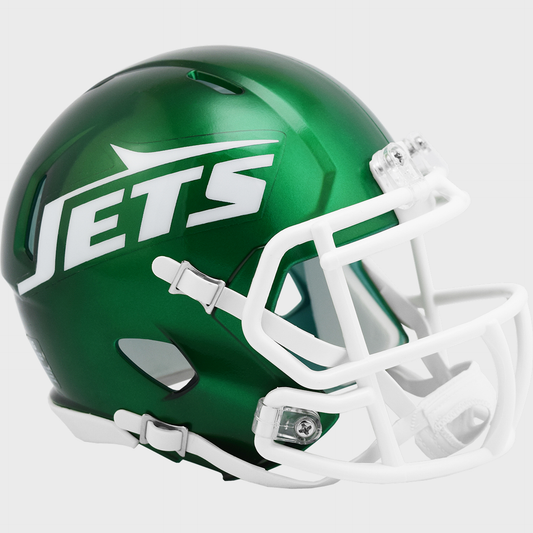 New York Jets NFL Mini Speed Football Helmet Tribute