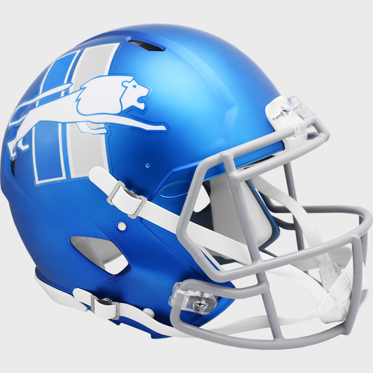 Detroit Lions Speed Football Helmet 2023 Alternate On-Field