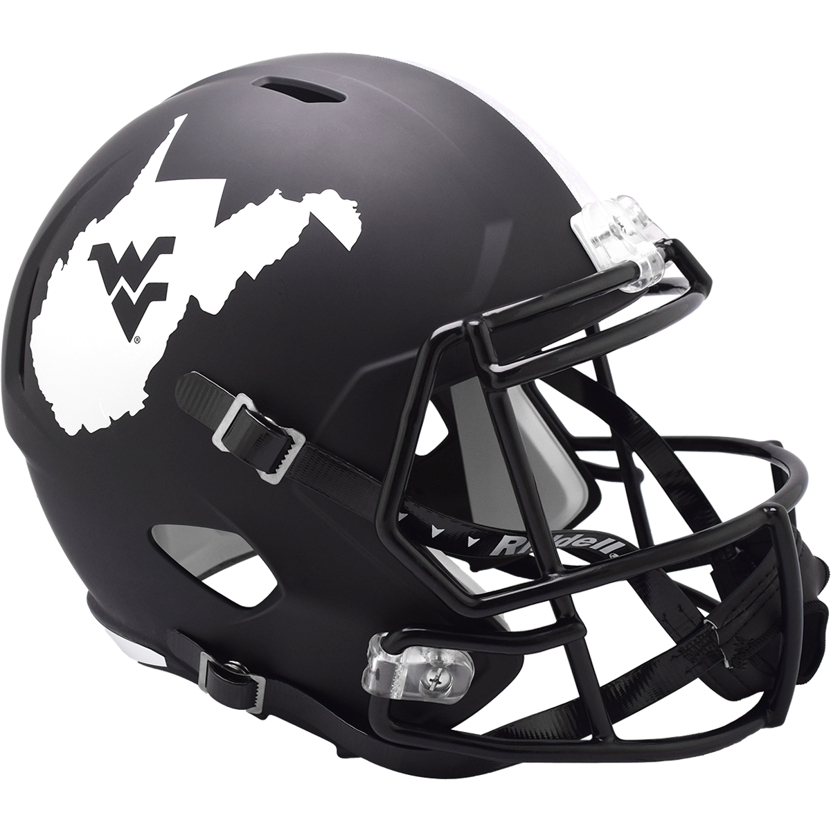 West Virginia Mountaineers Speed Replica Football Helmet Coal Rush